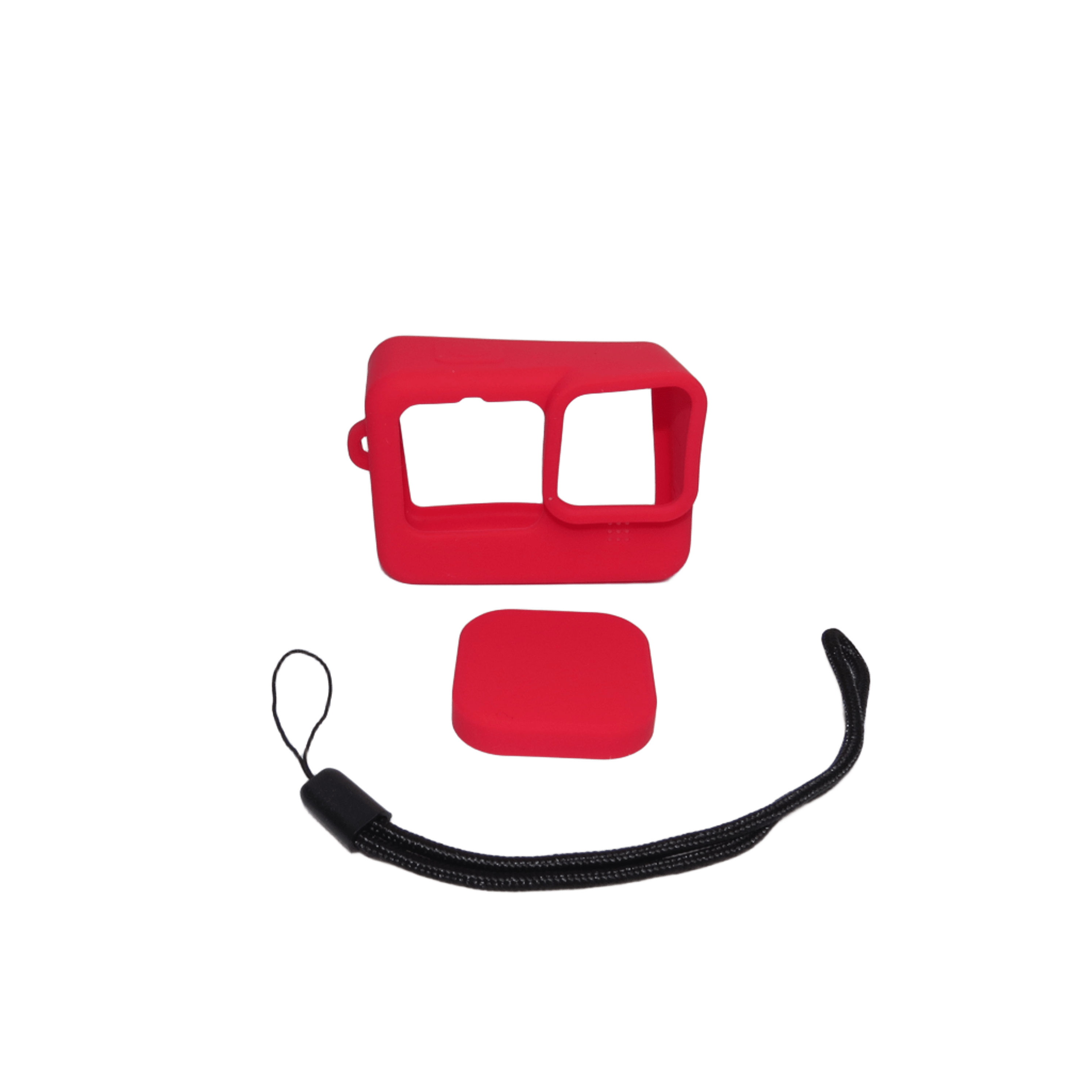 GOMA GOPRO HERO 12 BLACK COLOR ROJO